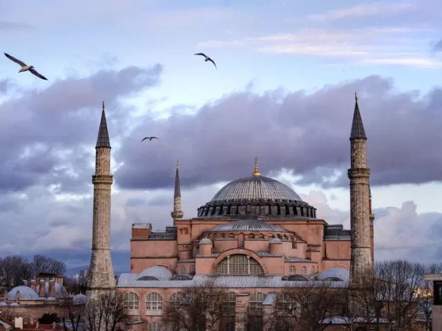 Hagia Sophia soboras. Stambulas